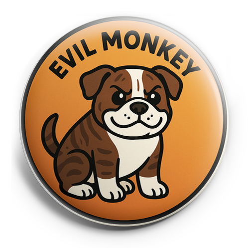 Custom Design – Evil monkey - Topper