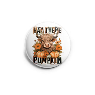Hay Pumpkin Topper