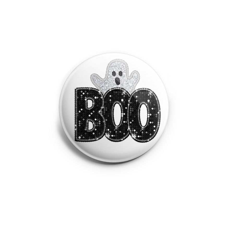 Boo-tiful Glitter Ghost Topper - Classic Shine - Topperswap