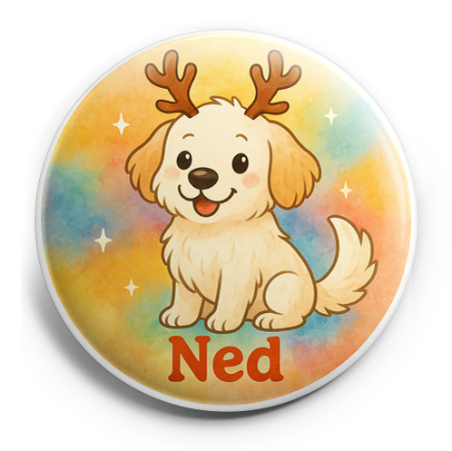 Custom Design – Wearing reindeer antlers - Topper