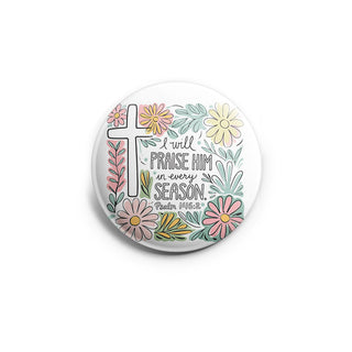 Praise Him Floral Topper