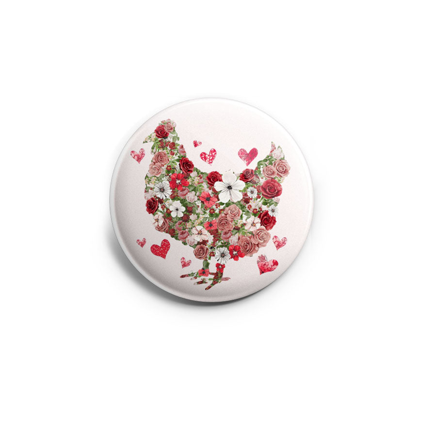 Floral Chicken Love Topper