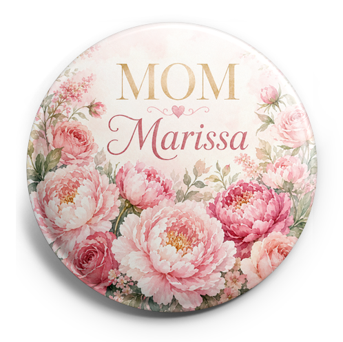 Custom Design – Floral Mom - Topper (Regular) - Topperswap