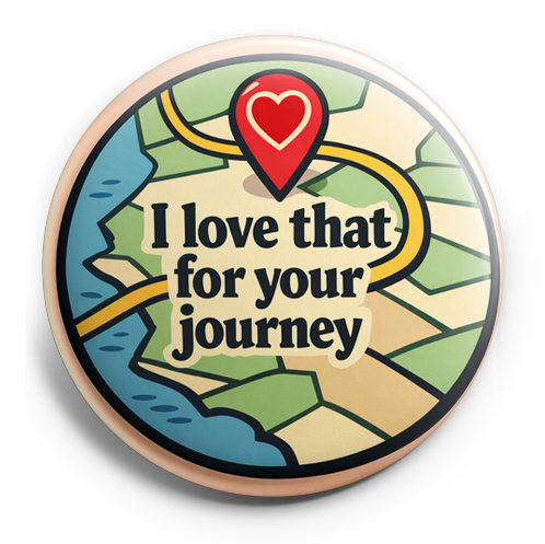 Custom Design – Create a circular badge reel design featuring a stylized, si… - - Topperswap