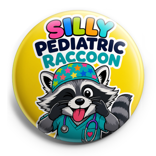 silly pediatric raccoon
 – Topper