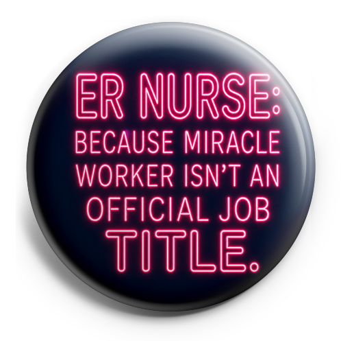 Custom Design – ER nurse dark humor - Topper (Regular) - Topperswap