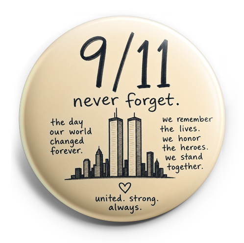 Custom Design – 9/11 - Topper (Regular) - Topperswap