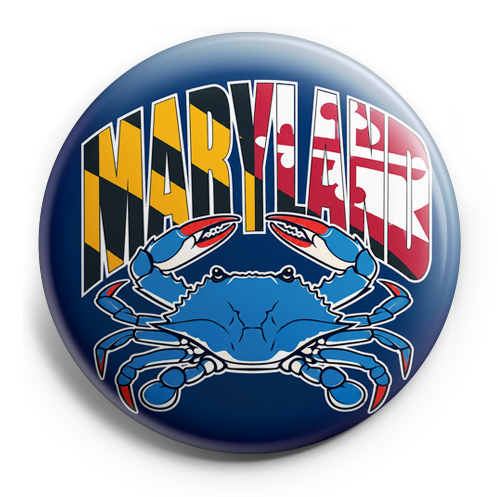 Custom Design – maryland flag blue crab - - Topperswap