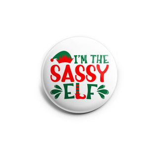 I'm The Sassy Elf Topper