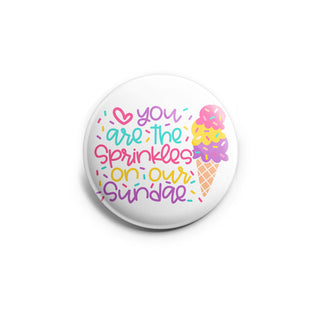 Sprinkles on the Sundae Topper