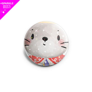 Royal Mouse King Face with Brilliant Sparkle Boost Topper