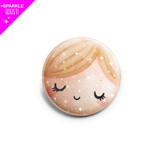 Sugar Plum Ballerina Face with Brilliant Sparkle Boost Topper