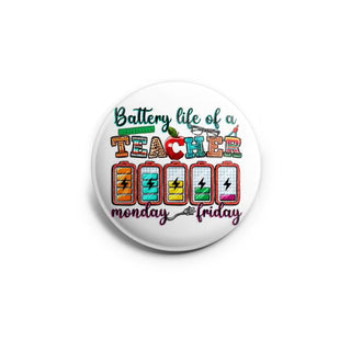 Teacher Battery Life Topper