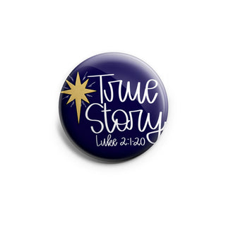 True Story Scripture Topper
