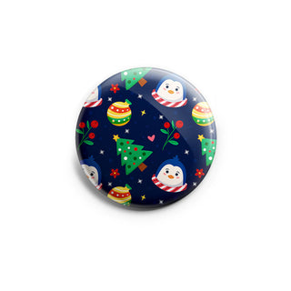 Penguin & Ornaments Pattern Topper