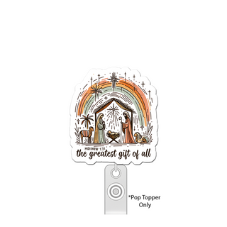 Festive Peace Guru Pop Topper