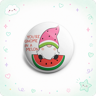 Gnome in a Melon Topper