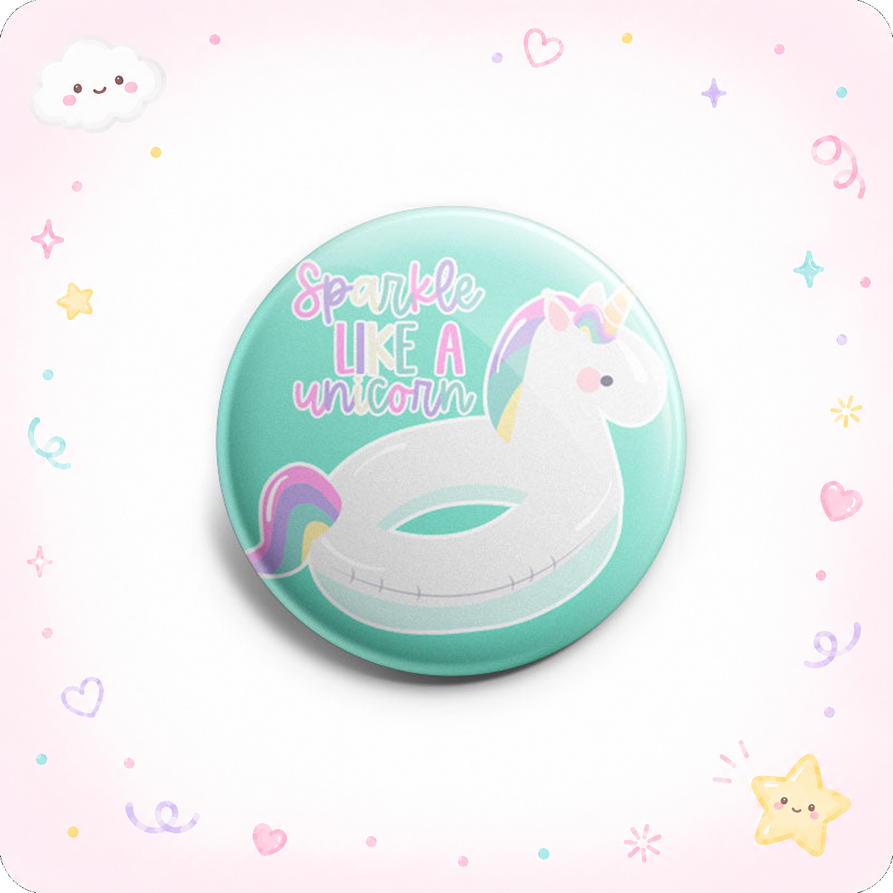 Sparkle Like a Unicorn Topper - - Topperswap