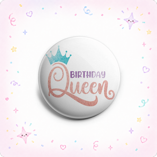 Birthday Queen Topper