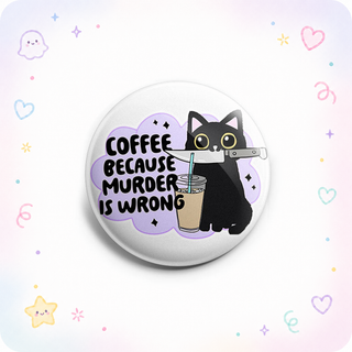 Coffee Because Topper