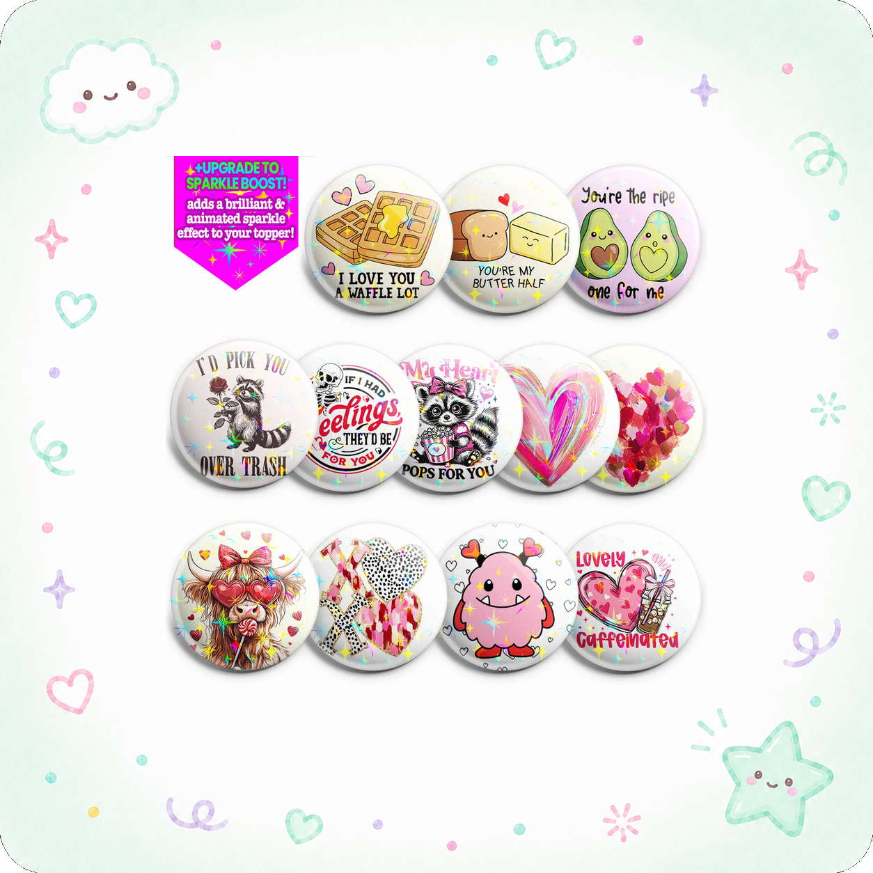 Valentine’s ’25 Ultimate Collection Topper 12-Pack (Save 20%) - - Topperswap