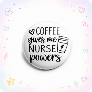 Coffee Nurse Powers Topper