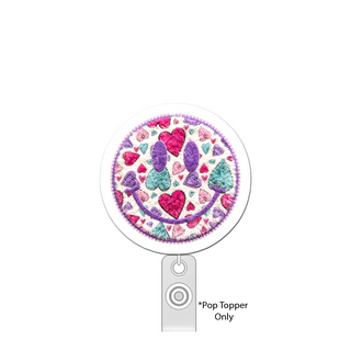 Smiley Heart Wizard Pop Topper