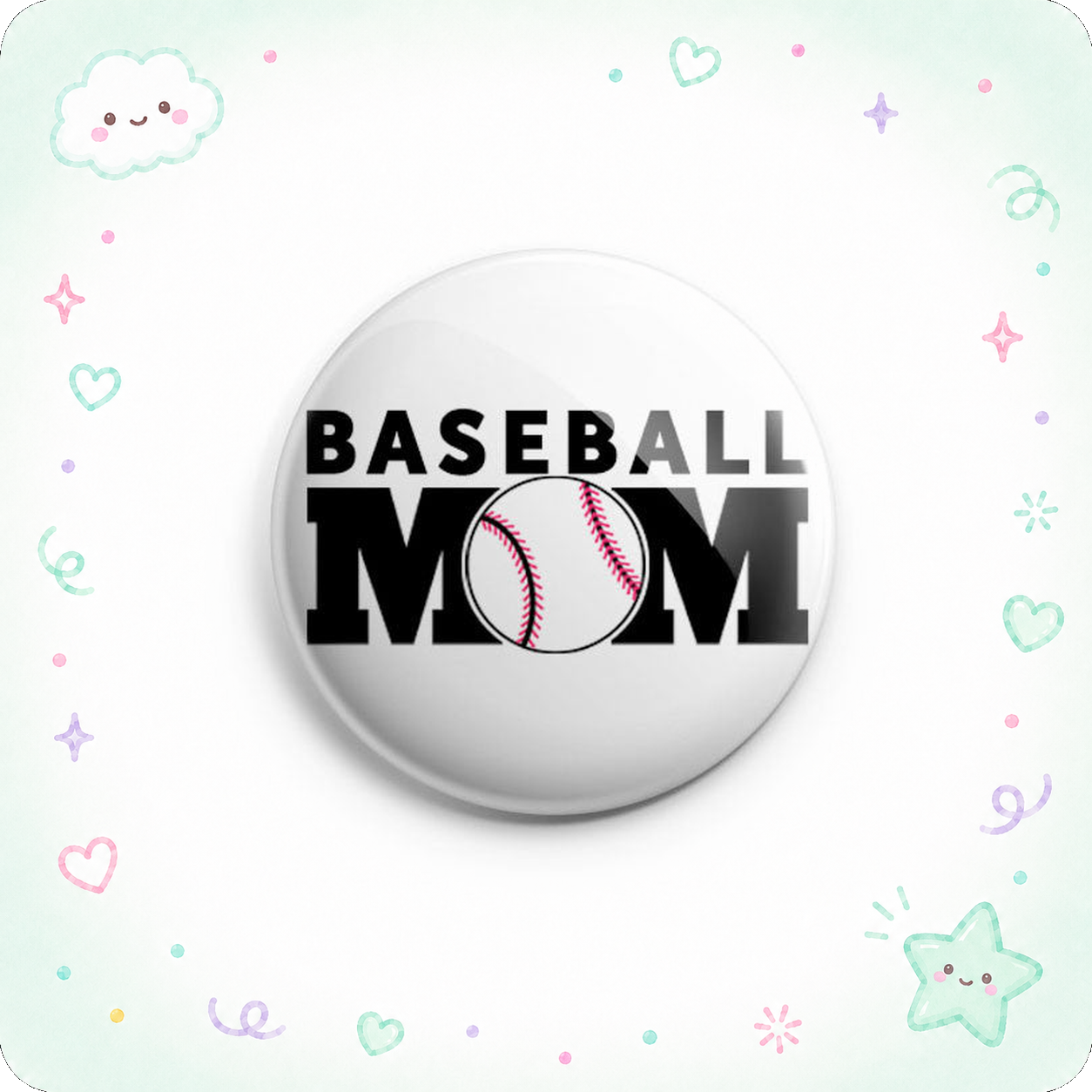 Baseball Mom Topper - - Topperswap