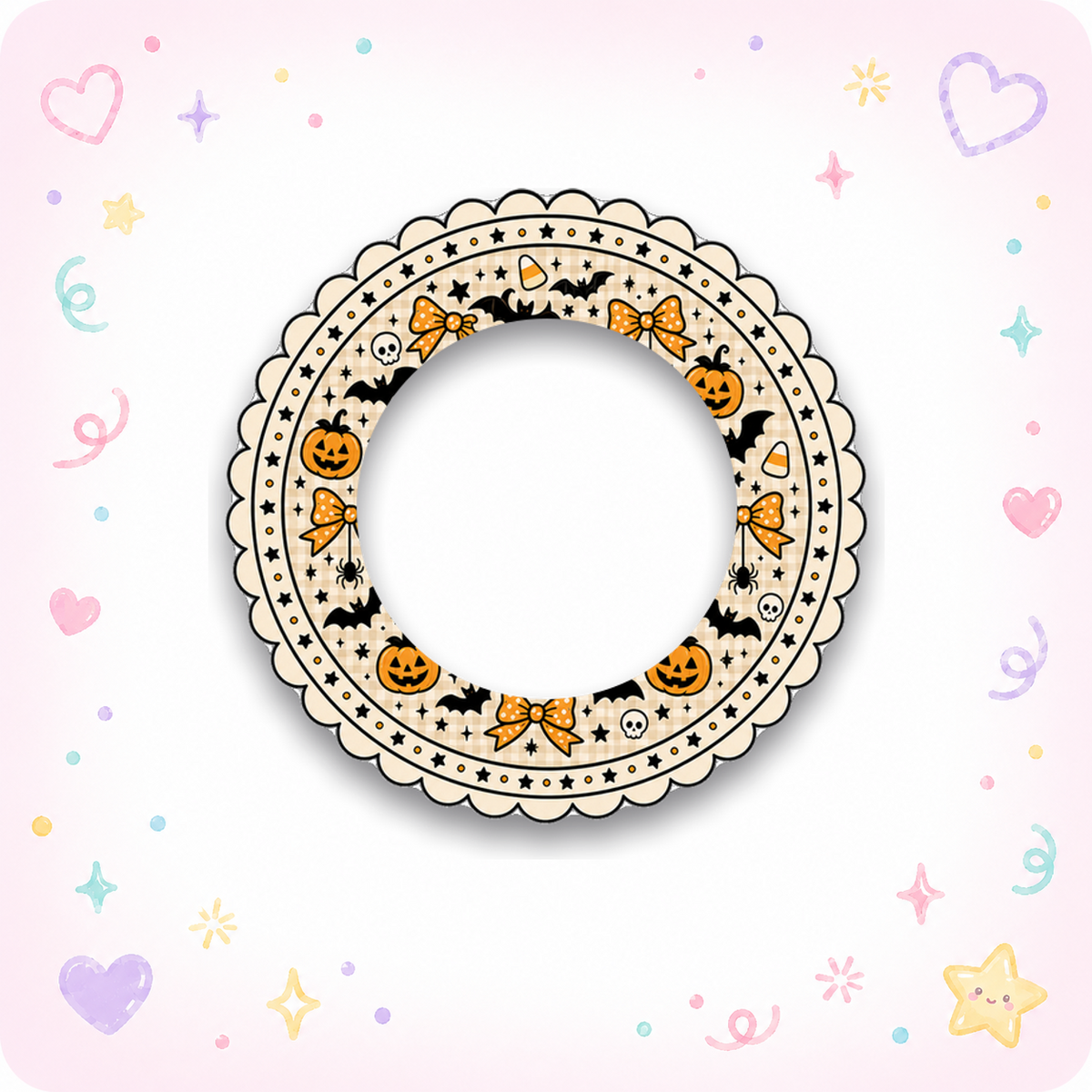 Halloween BOO typography Swapper Frame