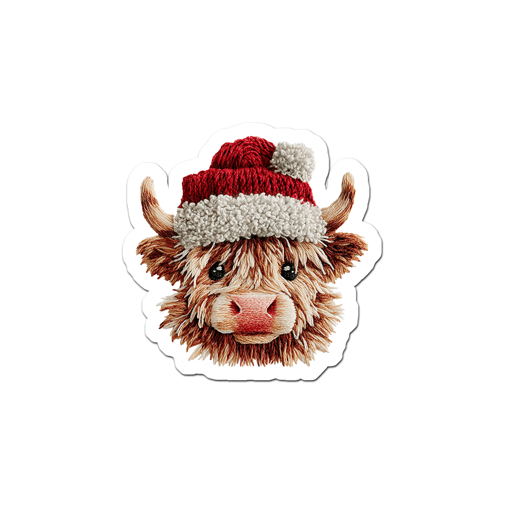 Festive Fur Boss Sticker - - Topperswap