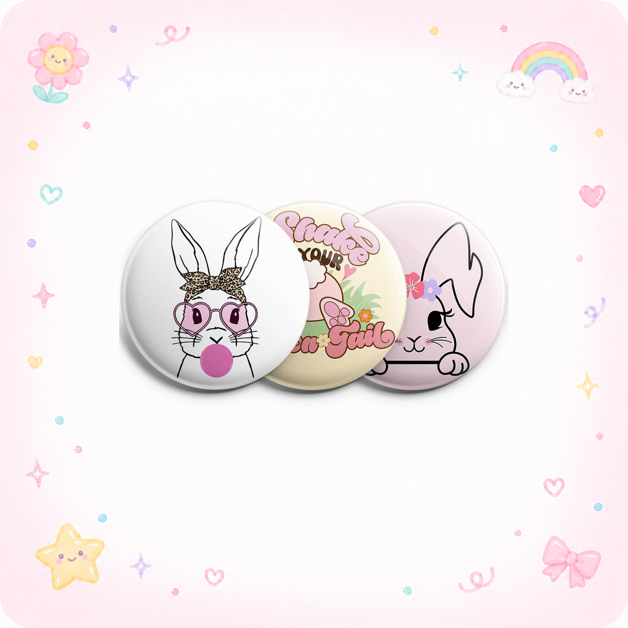 Cotton Tail Toppers 3-Pack - - Topperswap