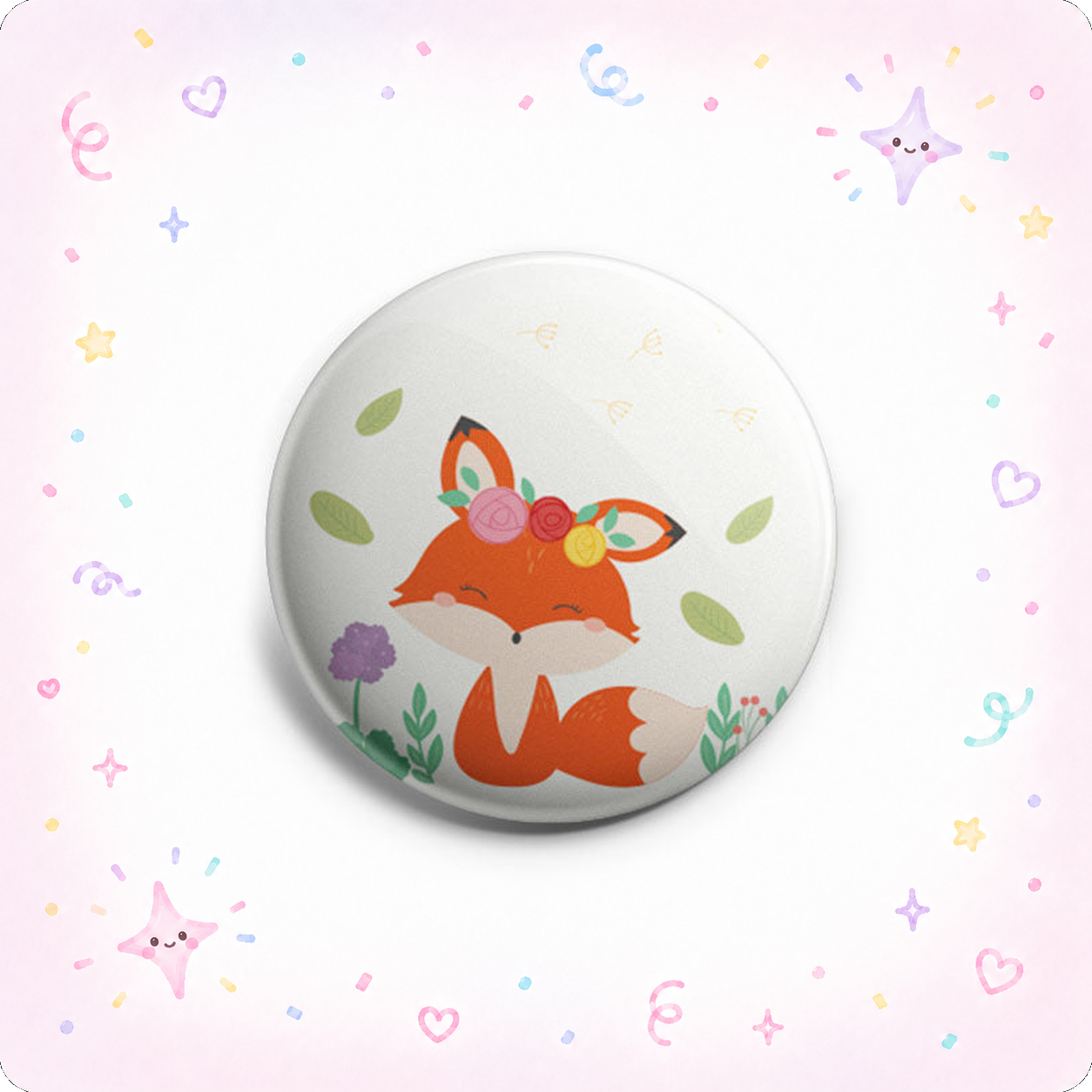 Cute Spring Fox Topper - - Topperswap