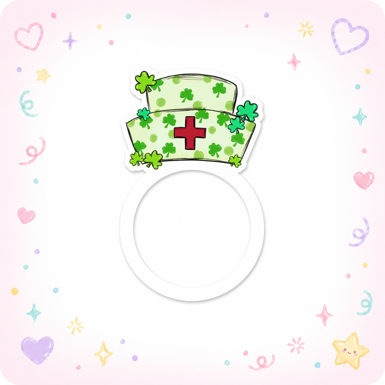 Lucky Charms and Shamrocks Nurse Swapper - - Topperswap