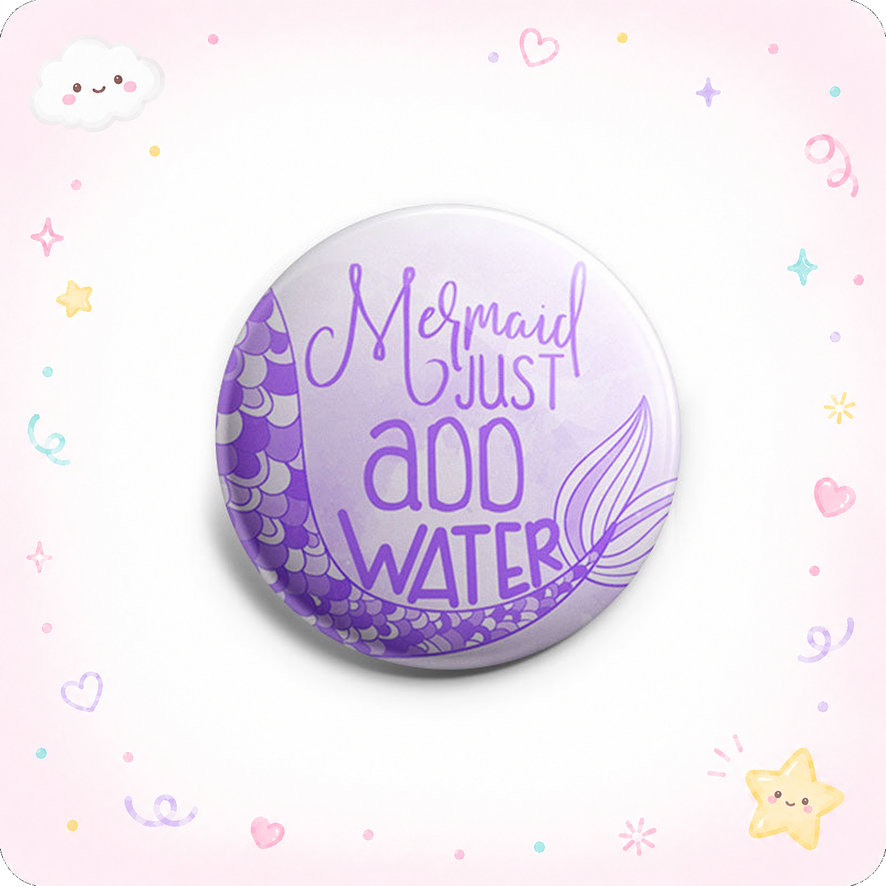 Mermaid - Just Add Water Topper - - Topperswap