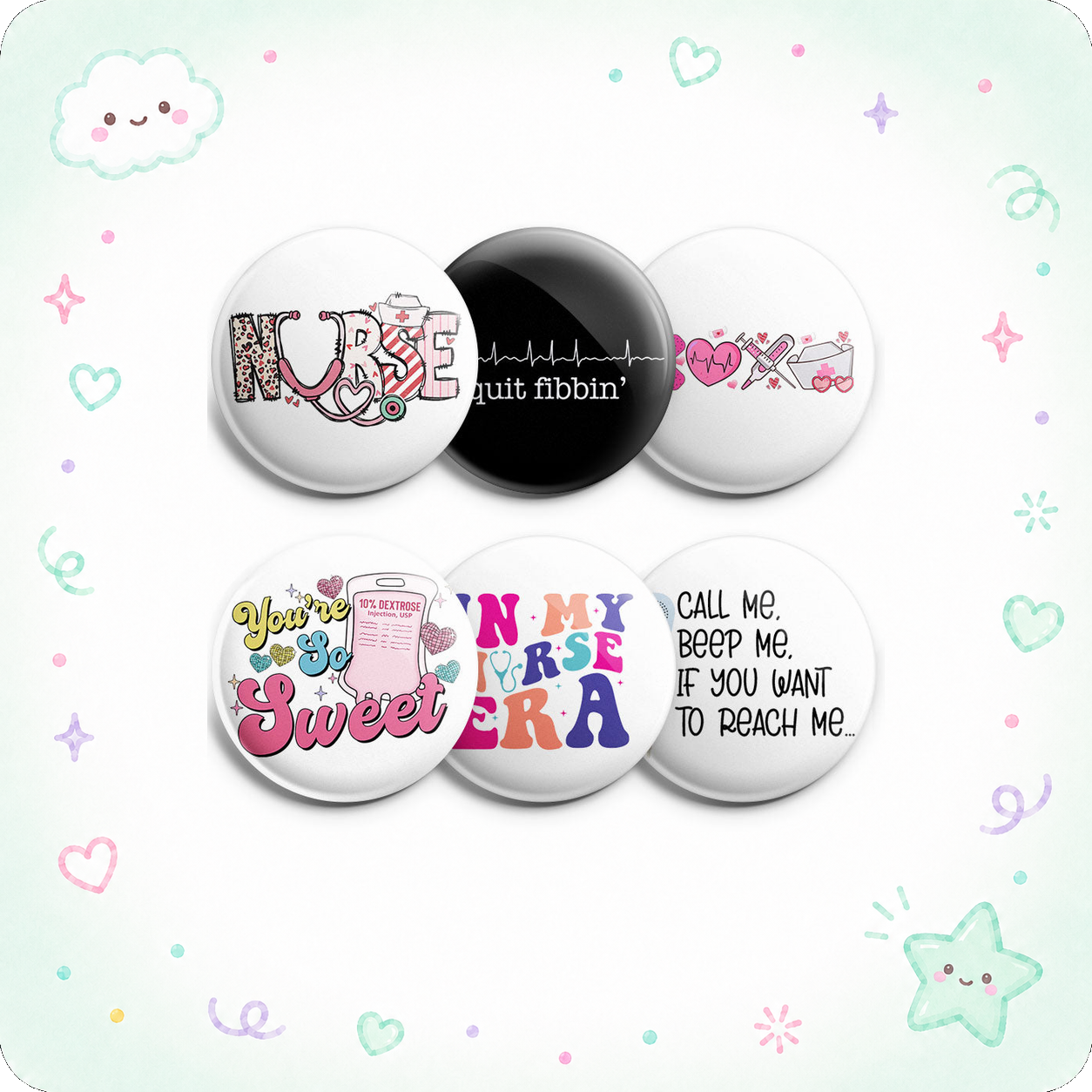 Sweet Nurse Topper 6-Pack (Save 15%) - - Topperswap
