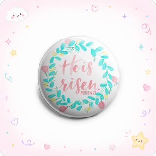 He is Risen Wreath Topper
