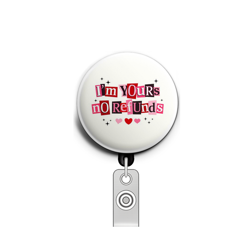 Love Lockdown Swapfinity Retractable ID Badge Reel - - Topperswap