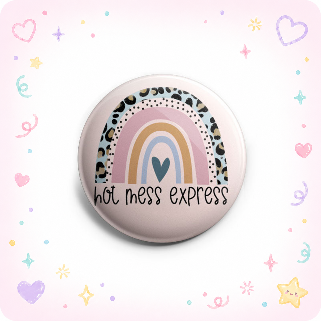 Hot Mess Rainbow Topper - - Topperswap