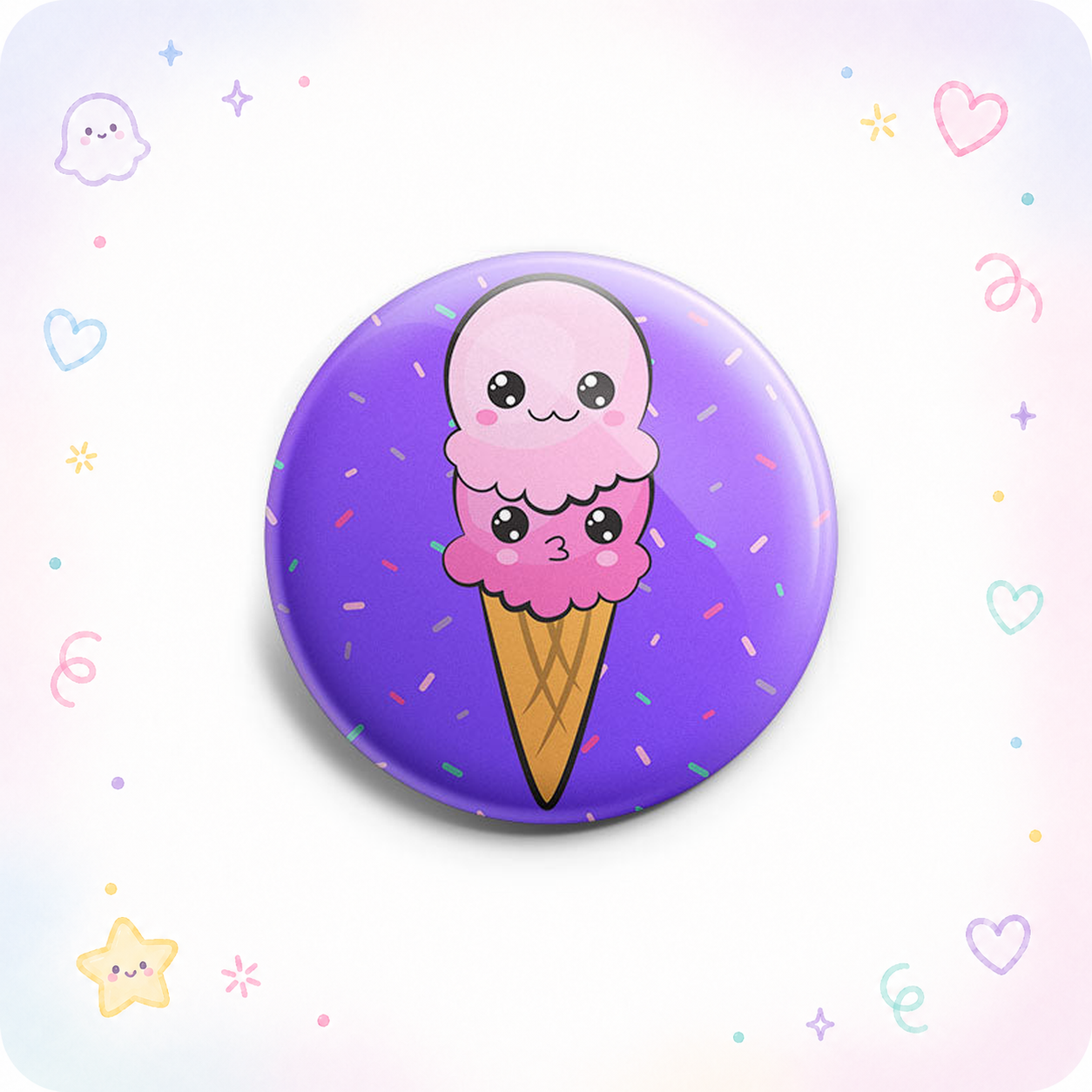 Double Scoop Sweeties Topper - - Topperswap