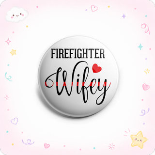 Firefighter Wifey Topper