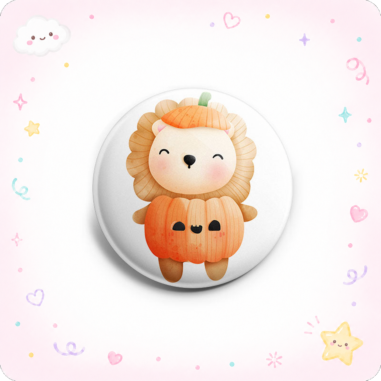 Lion Trick or Treat Topper - - Topperswap