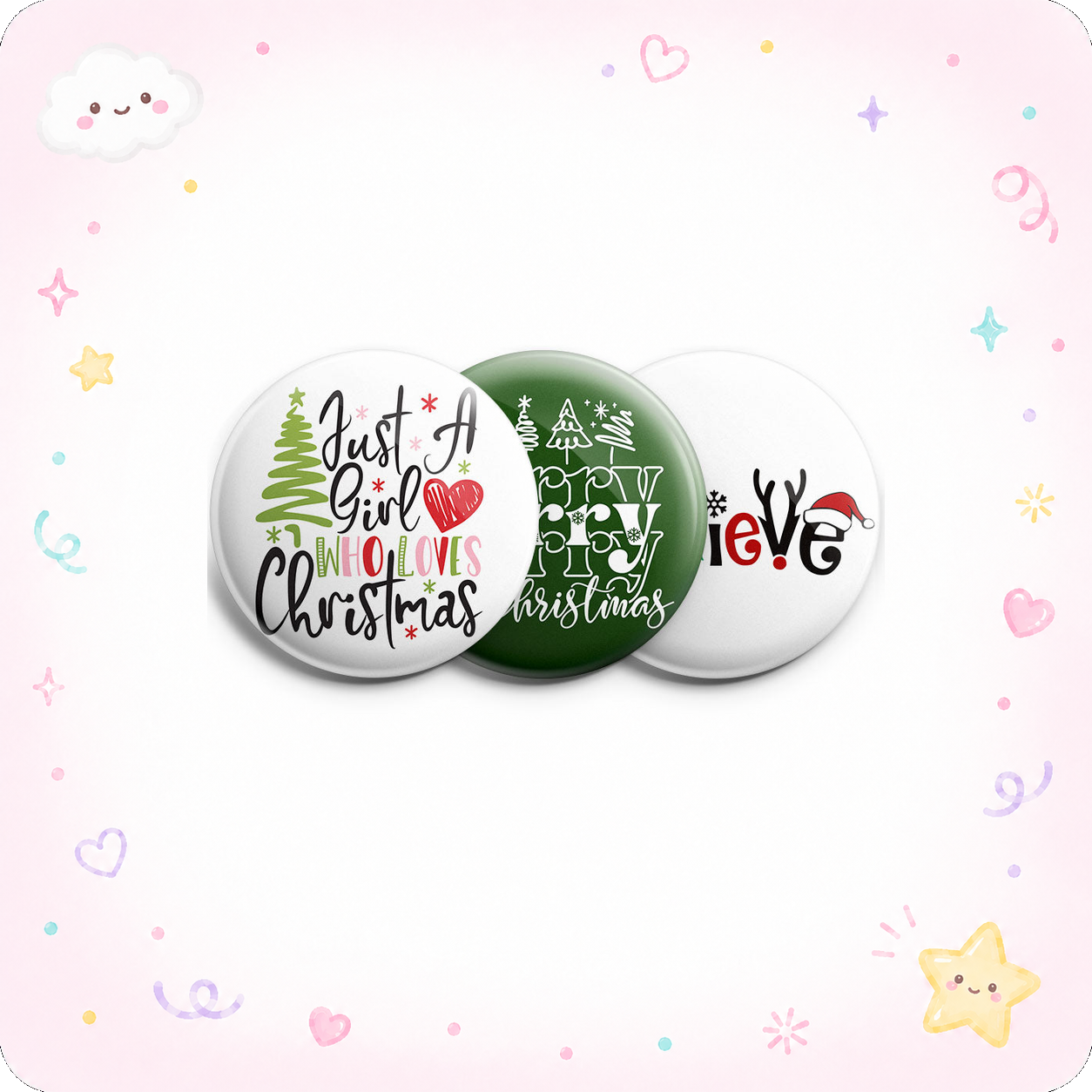 Rosy Twinkle 3-Pack - - Topperswap