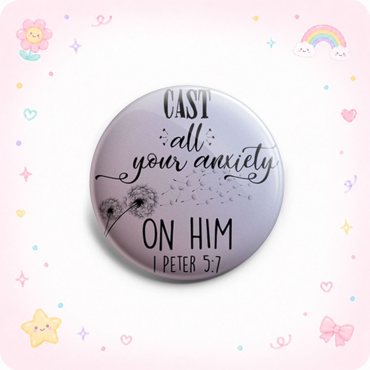 1 Peter 5:7 Topper - - Topperswap