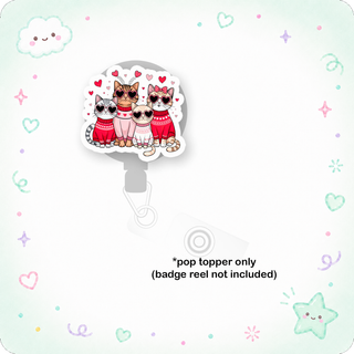 Purr-fectly in Love Pop Topper