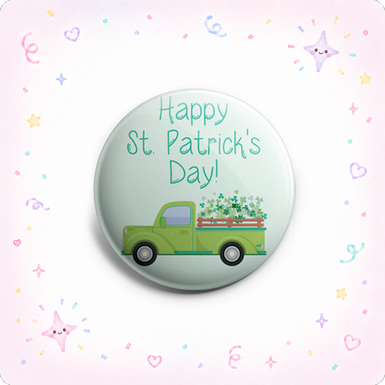 Happy St. Patrick's Day Truck Topper - Vault - - Topperswap