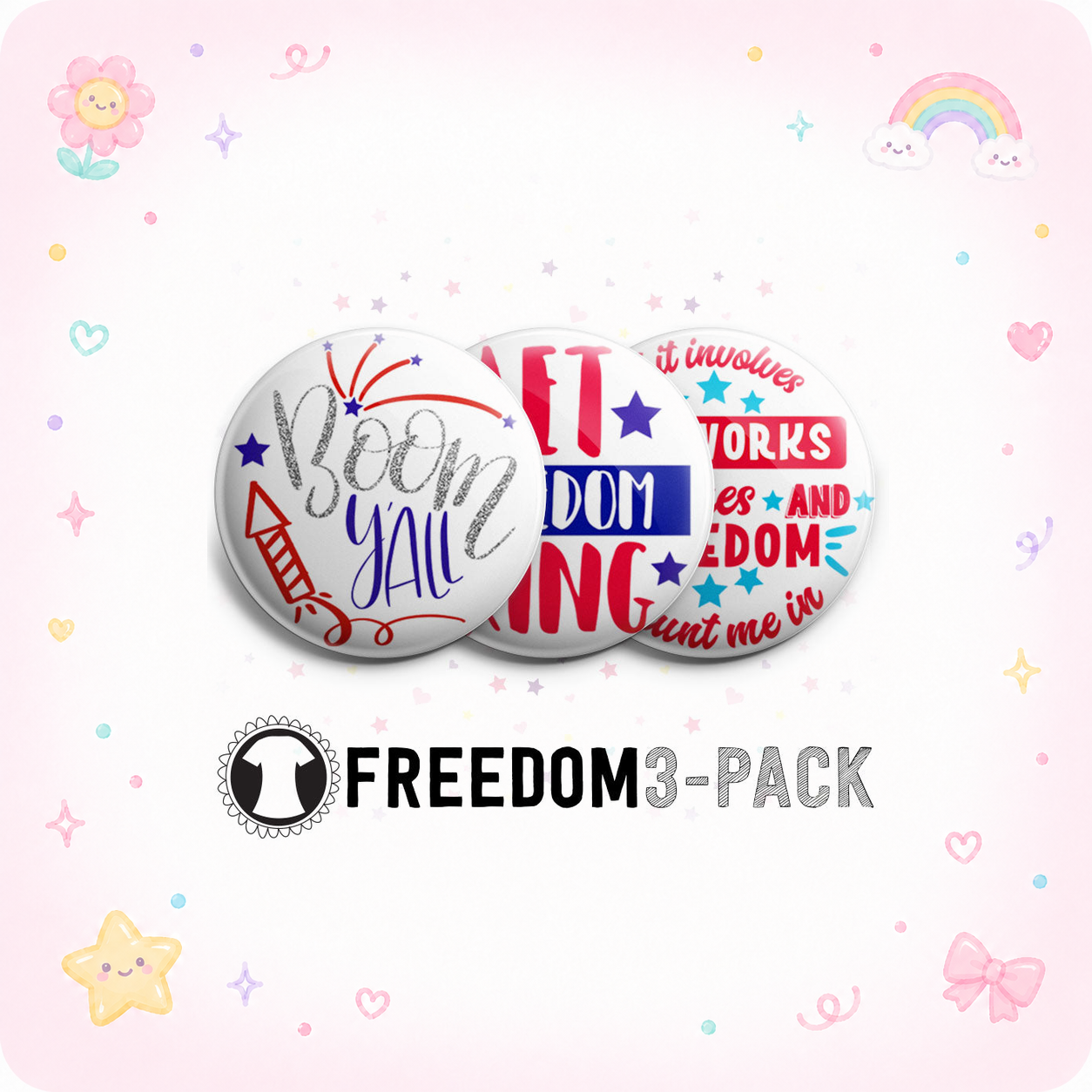 Freedom 3-Pack (Save 5%) - - Topperswap