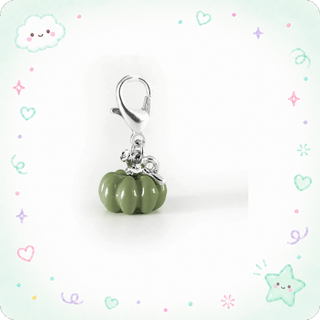 Dark Green Fall Pumpkin Charm Reel Add-on