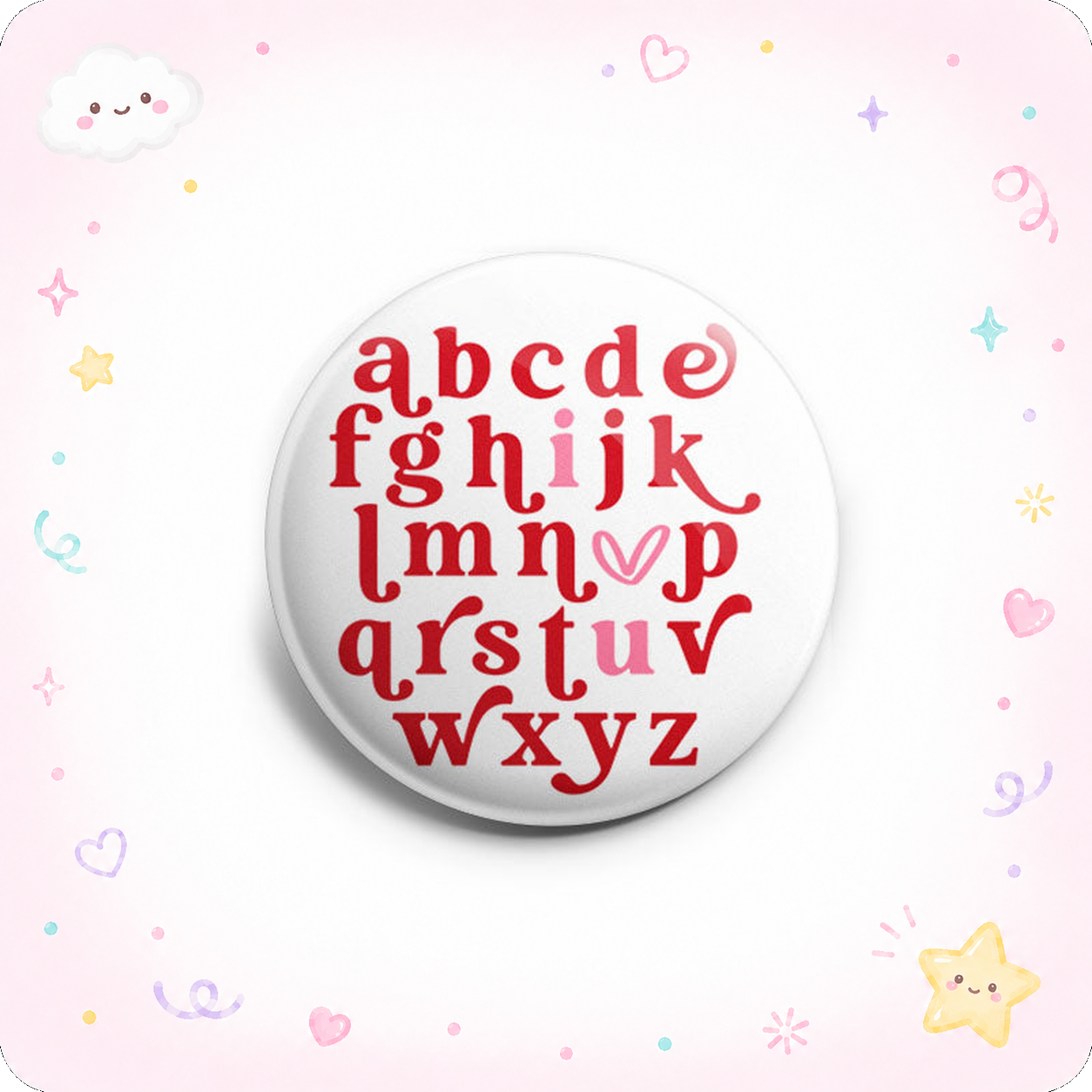 Alphabet of Love Topper - - Topperswap