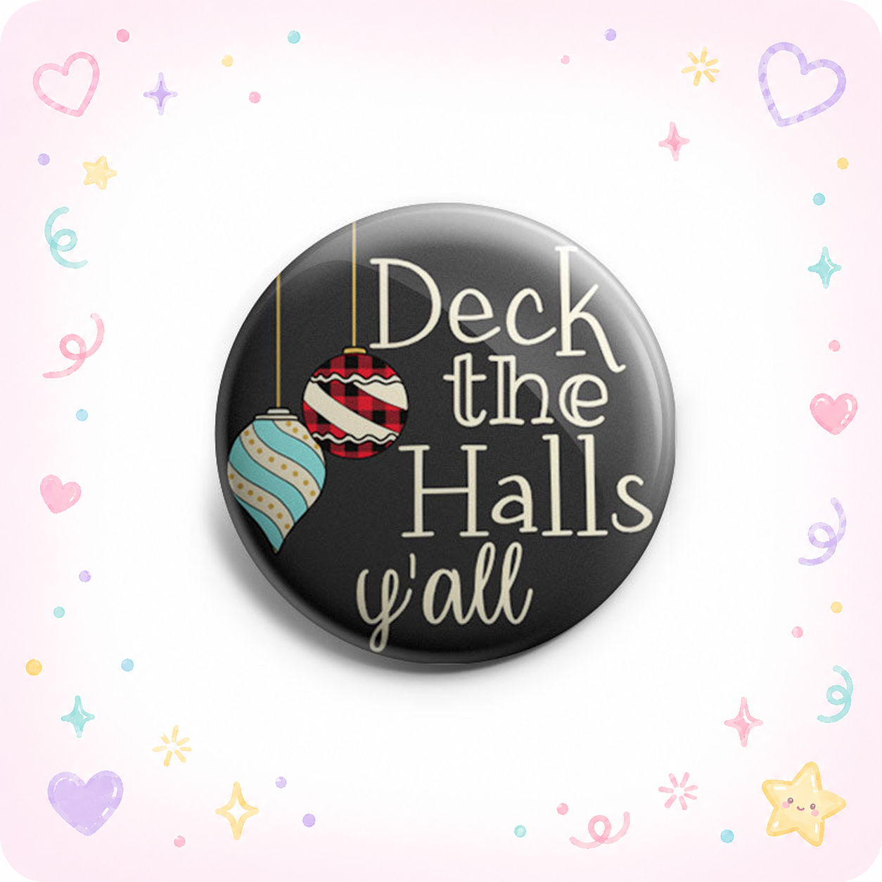 Deck the Halls Y'all Topper - Vault - - Topperswap