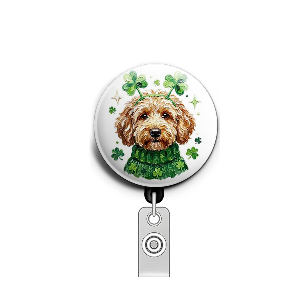 Lucky Pup Swapfinity Retractable ID Badge Reel - - Topperswap